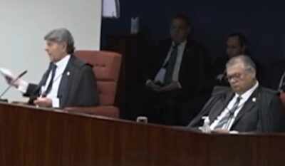 Após ironizar Fux, Dino ignora voto de colega