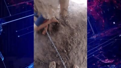 Criança de 6 anos é encontrada acorrentada em Grajaú