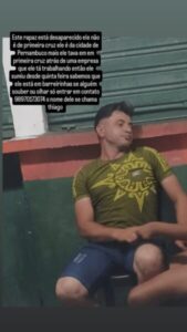 Família procura por jovem desaparecido em Barreirinhas