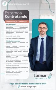 Laboratório Lacmar Anuncia Vaga para Executivo(a) Comercial