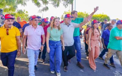 Orleans e Iracema lançam obras em São Benedito do Rio Preto, Belágua e Urbano Santos