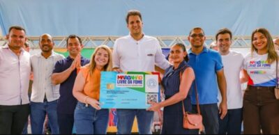 Iracema e Orleans em ações do governo no interior…