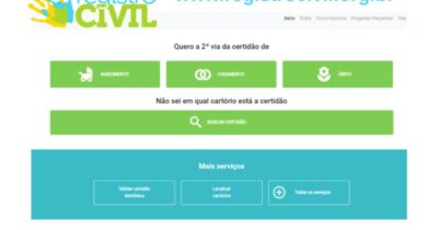 Segundas vias de certidões de nascimento, casamento e óbito podem ser solicitadas on-line