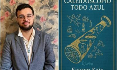 Livro ‘Caleidoscópio Todo Azul’ será lançado nesta quarta-feira (18) na Academia Imperatrizense de Letras