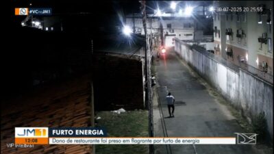 Empresário é preso em flagrante suspeito de furtar energia elétrica para um restaurante em São Luís