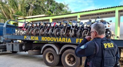 Com foco na Baixada, operação da PRF já recuperou mais de 300 motos roubadas ou furtadas no Maranhão