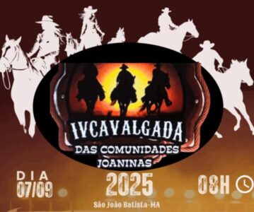 São João Batista celebra tradição com a IV Cavalgada das Comunidades Joaninas