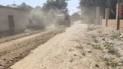 São Benedito do Rio Preto intensifica recuperação de estradas vicinais na zona rural
