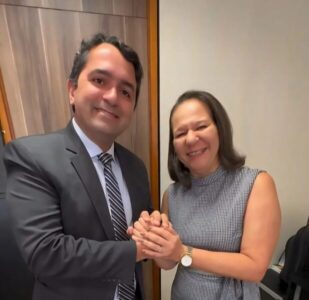 Júnior Lourenço recebe prefeita Luciana Leocádio e reafirma parceria com Buriti Bravo