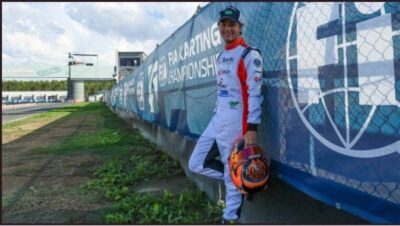 Piloto tocantinense faz história ao disputar a Copa do Mundo de Kart, na Itália