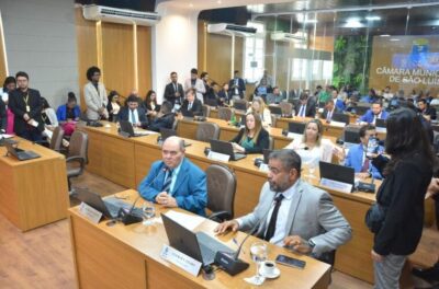 Câmara de São Luís aprova projetos voltados à saúde, inclusão social e legislação tributária