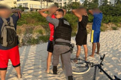PMMA conduz seis suspeitos de envolvimento em assaltos na orla de São Luís