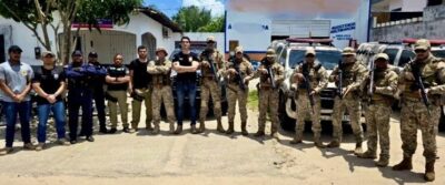 Ação integrada das forças policiais do Maranhão em Maracaçumé prende suspeito de tráfico e apreende armas e drogas
