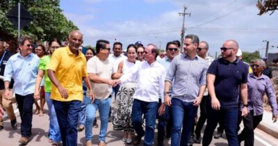 Mais uma obra: Dr. Julinho entrega à população ribamarense a nova Estrada da Ponta Verde