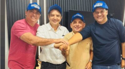 Irmão de Felipe Camarão se reúne com Dr. Hilton Gonçalo e declara “martelo batido ponta virada”