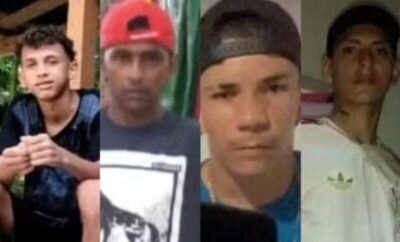 Chacina: Polícia identifica quatro corpos encontrados em matagal