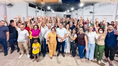 Vereador Márcio Sá surpreende Socorro Waquim em grande evento no bairro Flores em Timon