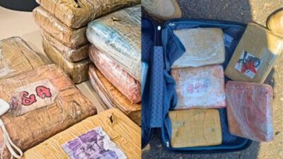 PRF prende mulher no MA com 10 kg de maconha em ônibus; pagamento seria de R$ 2,5 mil pelo transporte