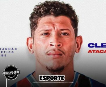 O atacante Clessione Santos, natural de Tutóia, foi um dos grandes destaques do Maranhão Atlético Clube