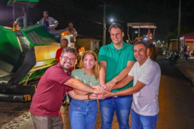 Iracema Vale participa da assinatura de ordens de serviço em São Benedito do Rio Preto, Belágua e Urbano Santos