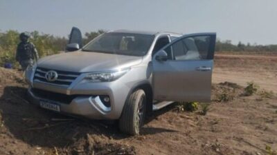 Bandidos roubam Hilux em Teresina e fogem pra Timon; Foram presos