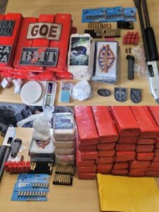 Polícia Militar apreende mais de 40 tabletes de drogas escondidos em residência no Maranhão