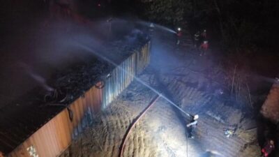 Incêndio atinge área destinada a reciclagem em Imperatriz
