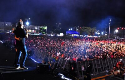 Artistas da música pop nacional são ovacionadas na Cidade da Alegria