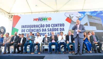 Governo inaugura prédio do Centro de Ciências da Saúde da Universidade Estadual do Maranhão (Uema), em São Luís