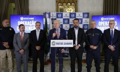 Governo cria escritório emergencial para combater o crime organizado no RJ