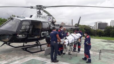 ÉGUAS!!! Suspeito de 1º Caso de Metanol no Maranhão é transportado às pressas pelo CTA