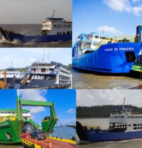CINCO: Ferrys voltam a operar na travessia Cujupe/Ponta da Espera; frota passa de 2 para 5 embarcações
