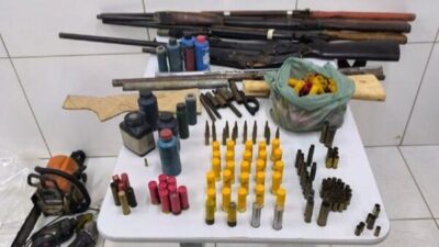 Homem é preso na zona rural de Timon acusado de fabricar armas de fogo