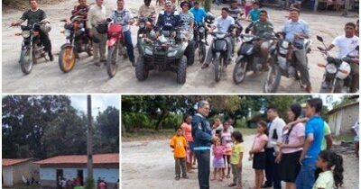 ESQUADRÃO DA SALVAÇÃO EVANGELIZA QUATRO POVOADOS DE URBANO SANTOS