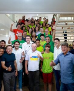 IMAGEM DO DIA: Brandão e Camarão novamente juntos em Imperatriz