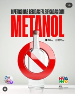 Duas pessoas são internadas com suspeita de intoxicação por metanol na Grande São Luís