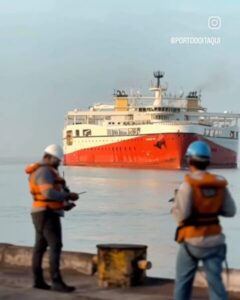 Navio norueguês chega ao MA para estudo sobre exploração de petróleo na Bacia de Barreirinhas