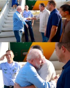 Brandão recepciona Lula em Imperatriz e destaca boa sintonia com o presidente