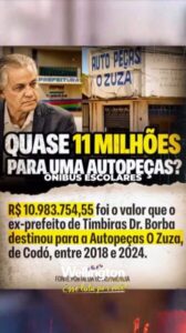 Deputado Wellington cobra investigação de suposto desvio de R$ 11 milhões do transporte escolar em Timbiras