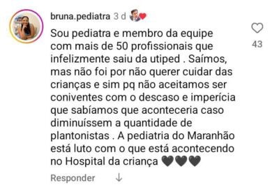 Relatos de mães e profissionais confirmam denúncias de Duarte Jr. sobre caos no Hospital da Criança sob gestão Braide
