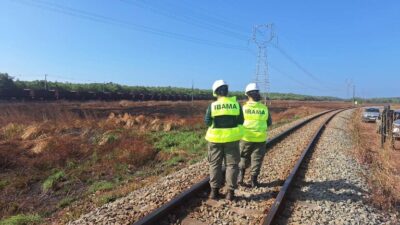 Ibama fiscaliza ferrovia no Maranhão para identificar riscos e prevenir acidentes