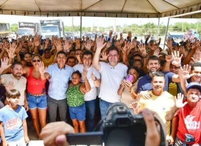 Dia de festa, reencontros, entrega e confirmação de parcerias em Três Furos Presidente Sarney com o Governo do Estado, Deputado Segundo e Deputado Pedro Lucas