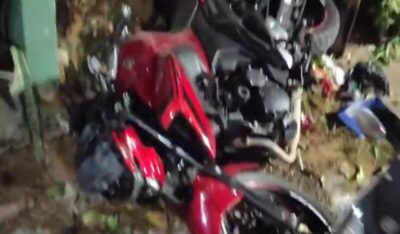 Jovem morre em acidente de moto na Avenida Governador Luiz Rocha, em São Luís