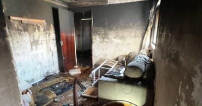 Apartamento pega fogo e fica destruído após incêndio no bairro do Turu em São Luís do Maranhão