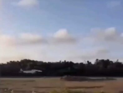 Veja o exato momento em que aeronave com vereador de São Luís e mais 4 pessoas cai e pega fogo em Paço do Lumiar; não houve mortes