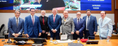 Alema homenageia Paulo Braid e Plinio Túzzolo com Medalha Manuel Beckman e Título de Cidadão Maranhense