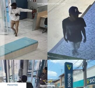 Bandidos invadiram a agência do Banco Sicoob em Itapecuru Mirim e fizeram “o raspa”