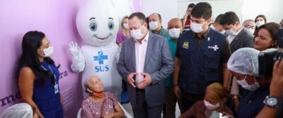 “A vacina é o caminho para garantir a saúde de todos nós”, diz Brandão no início da campanha de imunização com vacina bivalente no MA