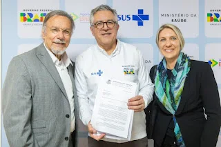 Prefeito de Conchas leva demandas da saúde ao Ministério da Saúde em Brasília