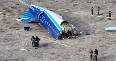 Putin admite que defesa russa derrubou avião da Embraer no Cazaquistão
